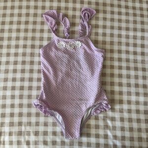 Cotton On Kids Lilac Textured Swimsuit